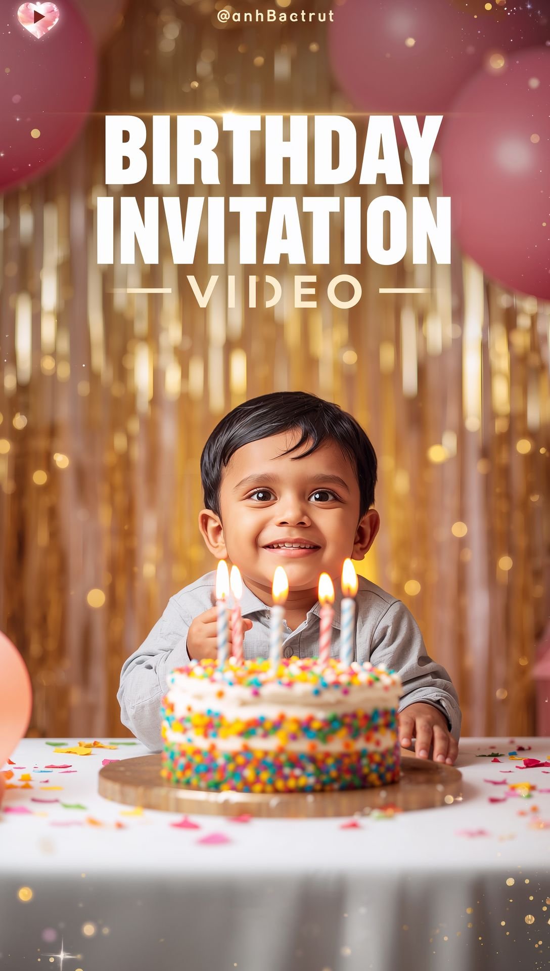 Birthday Invitation Videos