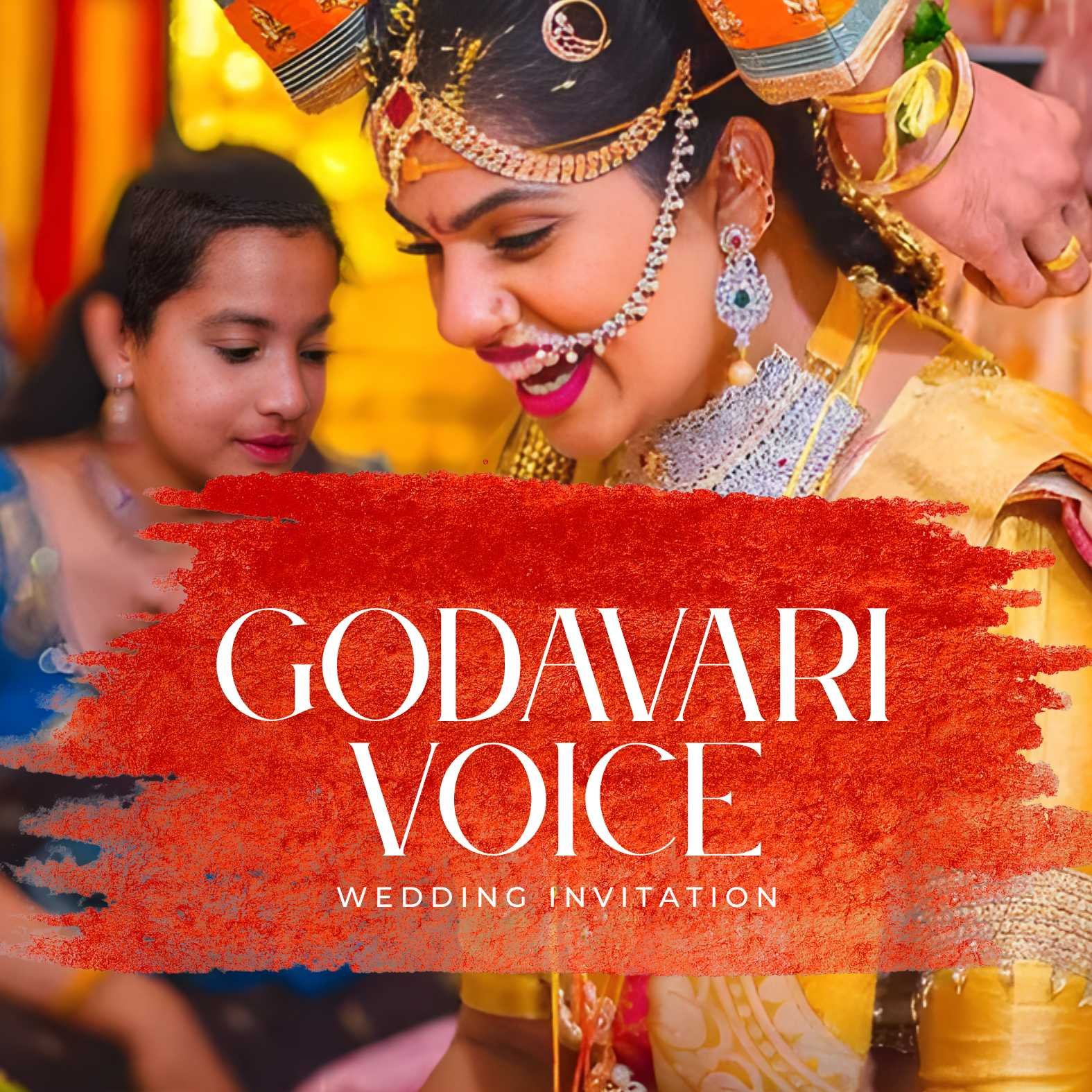 Godavari Voice Wedding Invitation