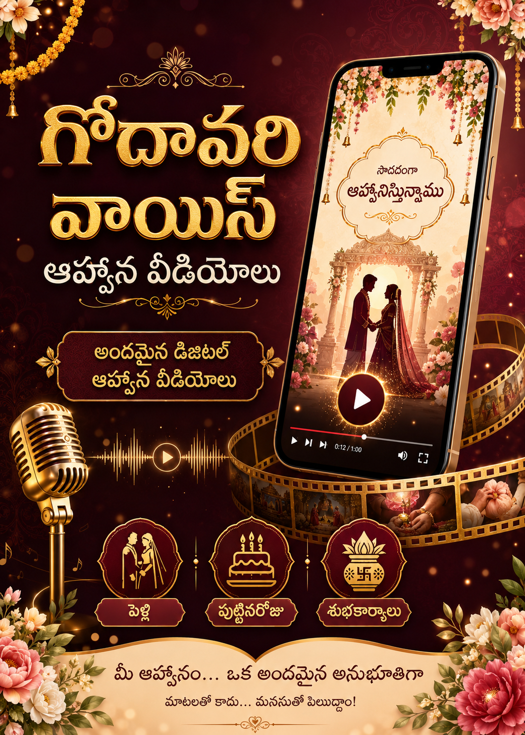 Godavari voice Invitations