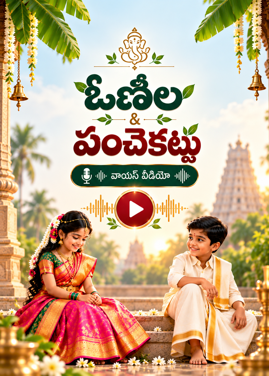 ఓణీల &amp;amp;amp; పంచెకట్టు