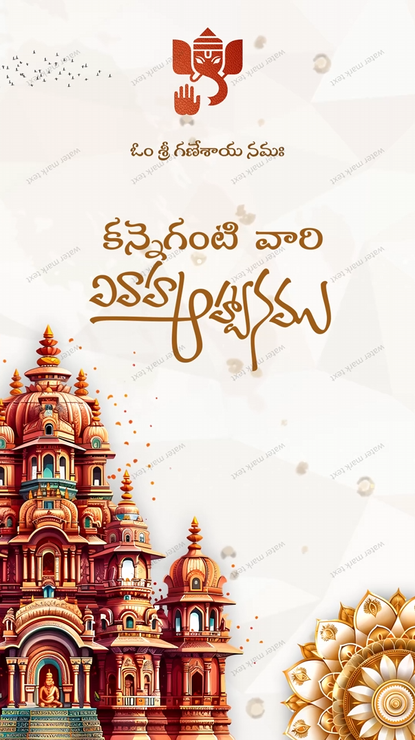 3430   Wedding Telugu Vertical MMI