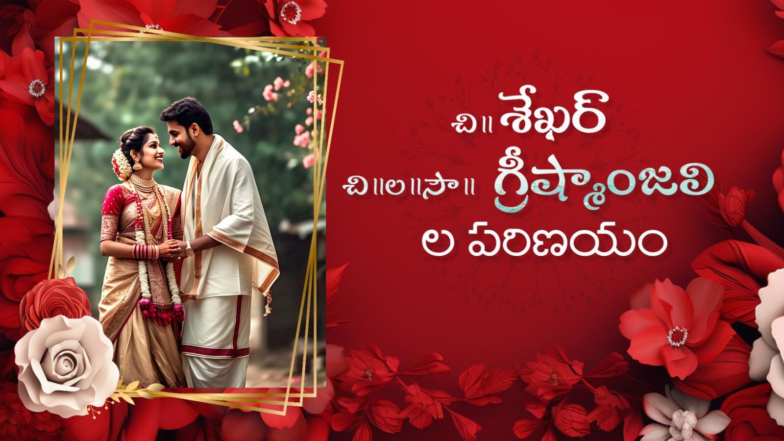 3484  TELUGU WEDDING MMI