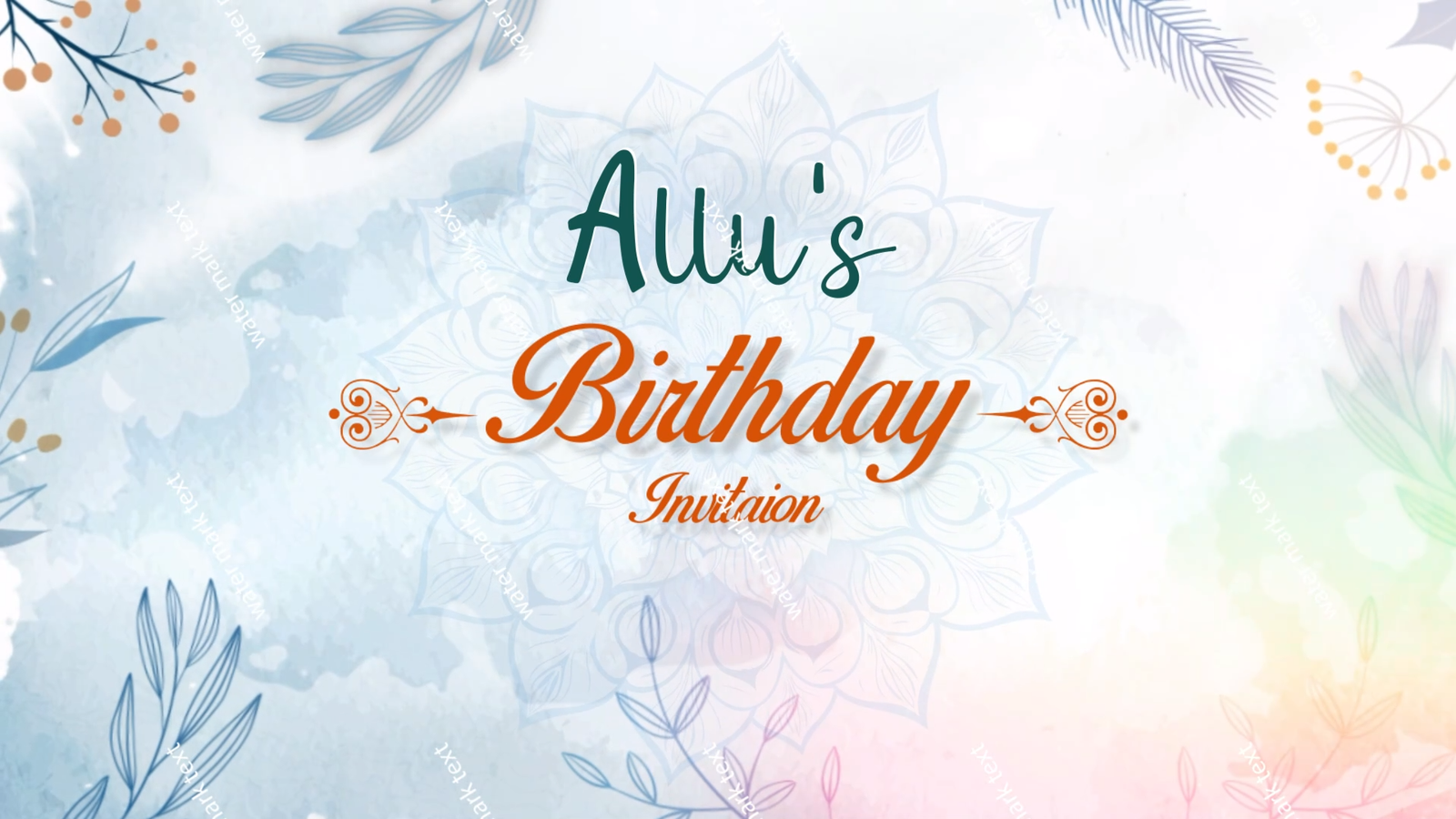 Birthday English 3451