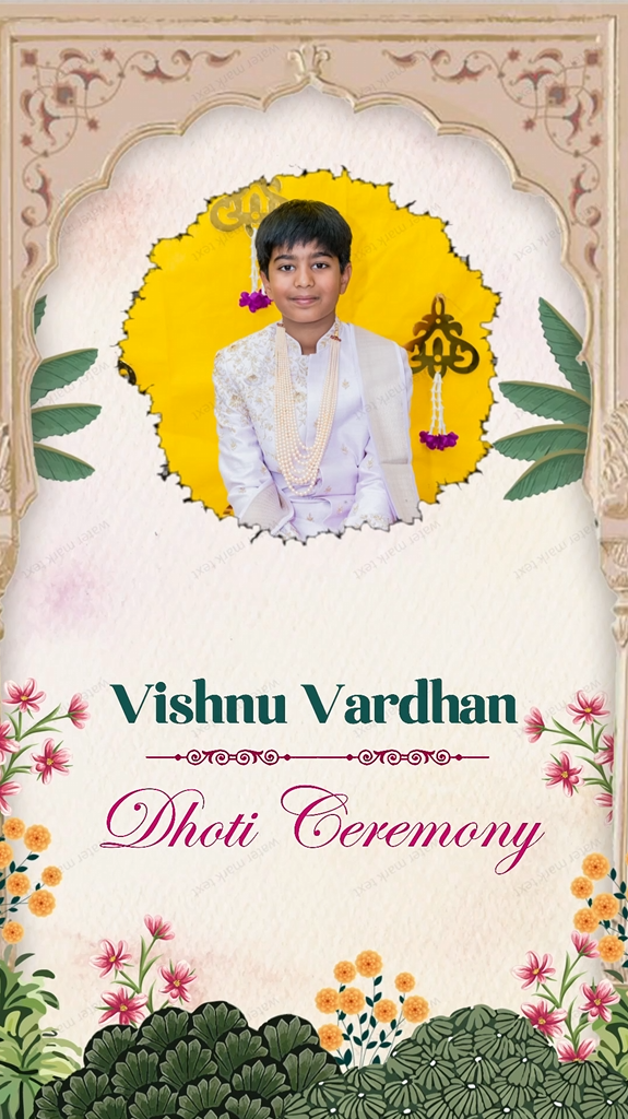 3444 English Dhoti Vertical