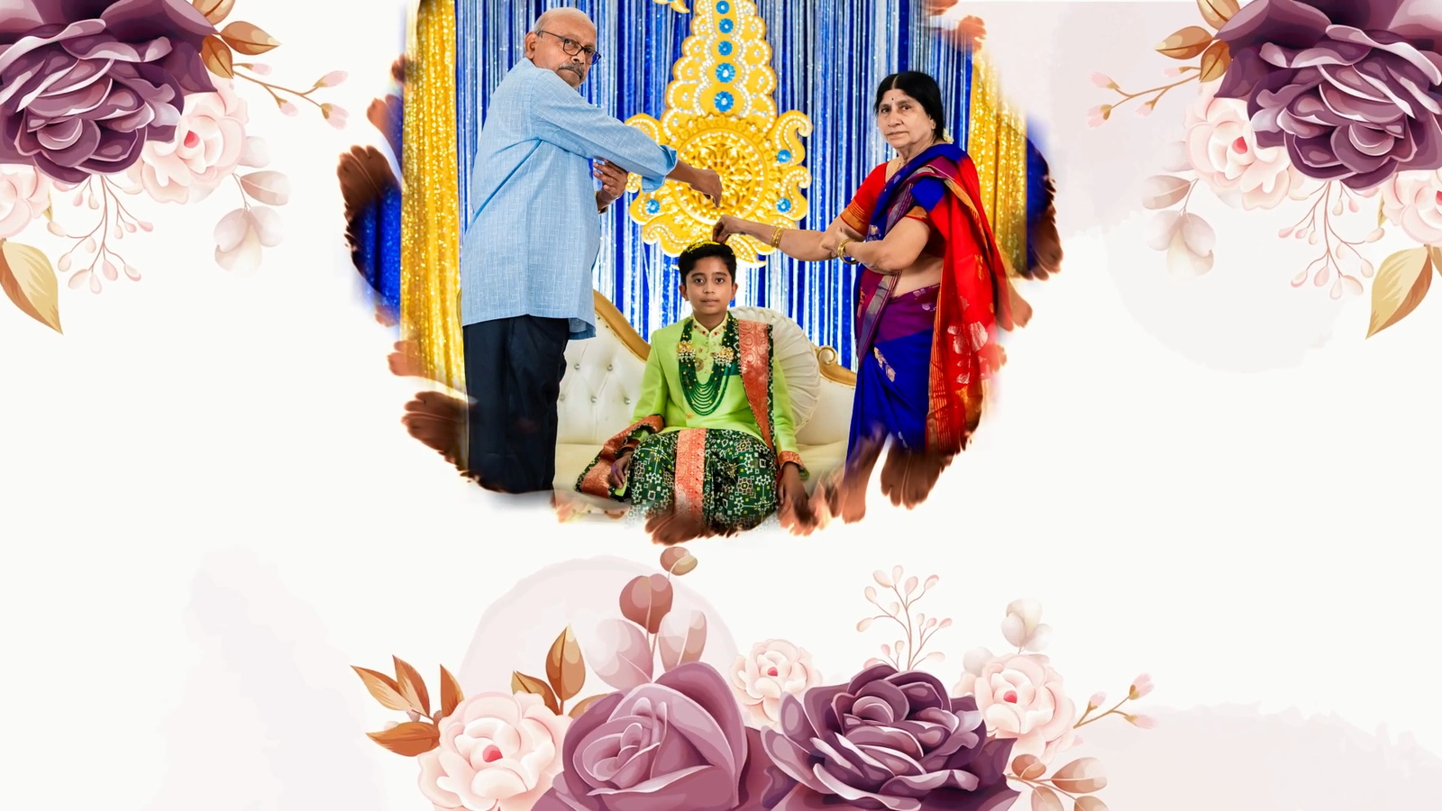 3438 Dhoti Ceremony Telugu