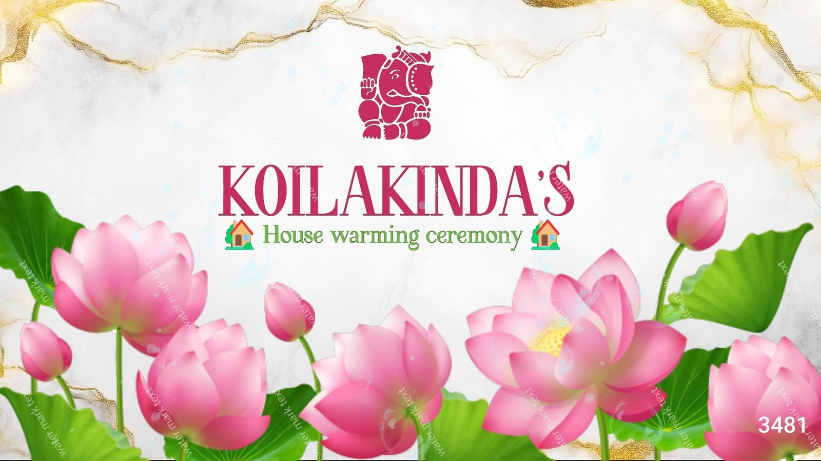 3481 Housewarming Invitation