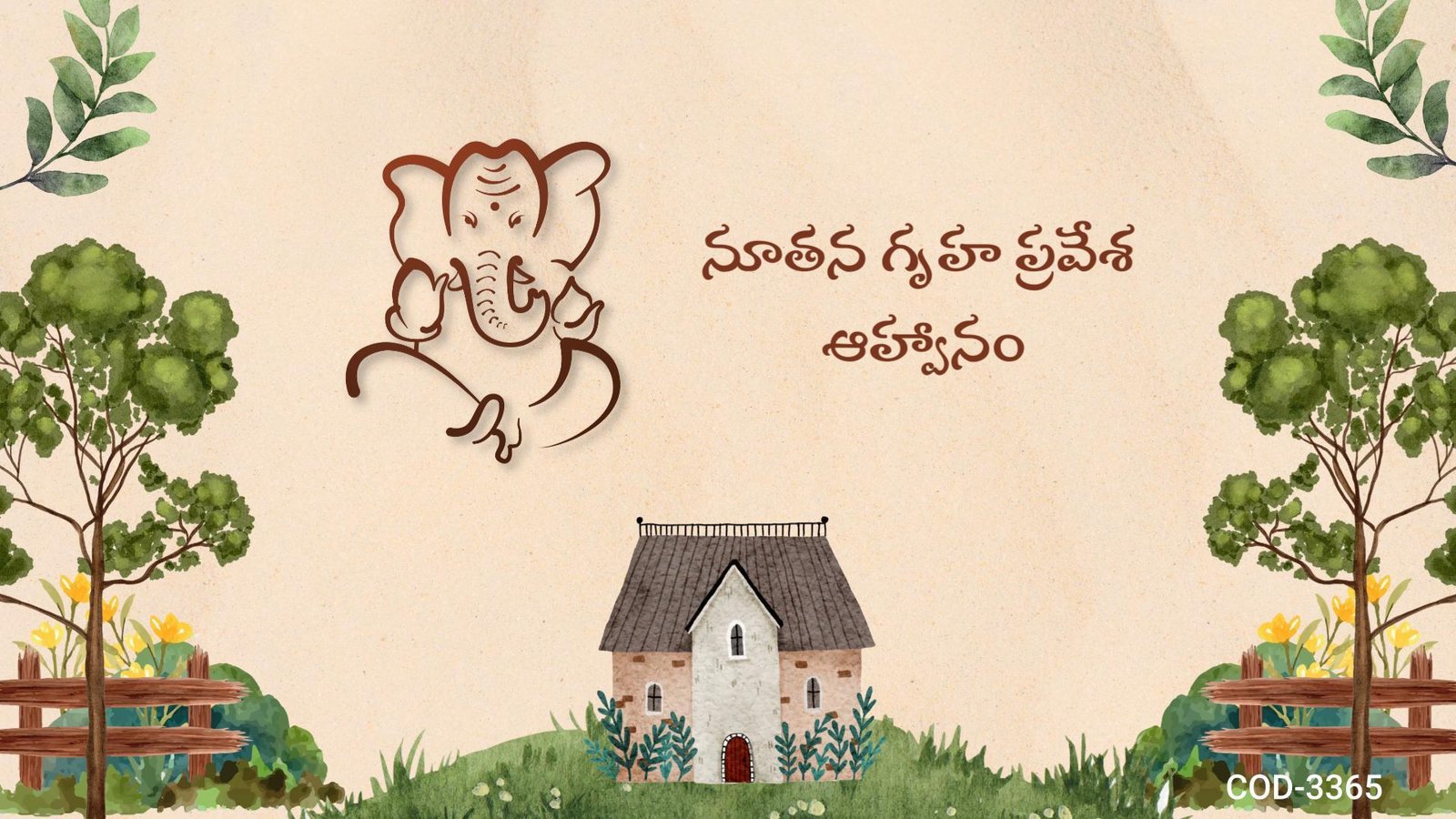 3365 Telugu House Warming