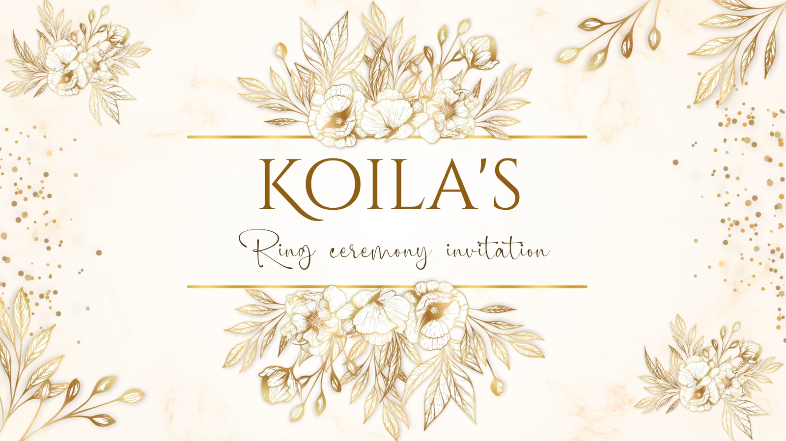 3420 Ring Ceremony English