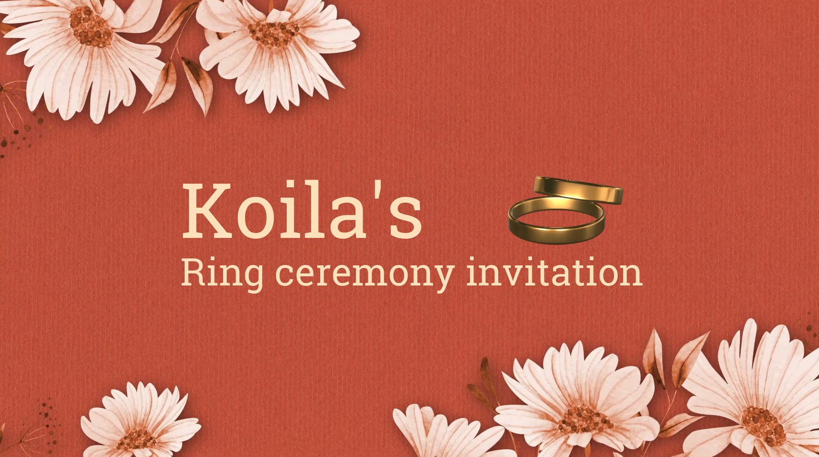 3347 Ring Ceremony English