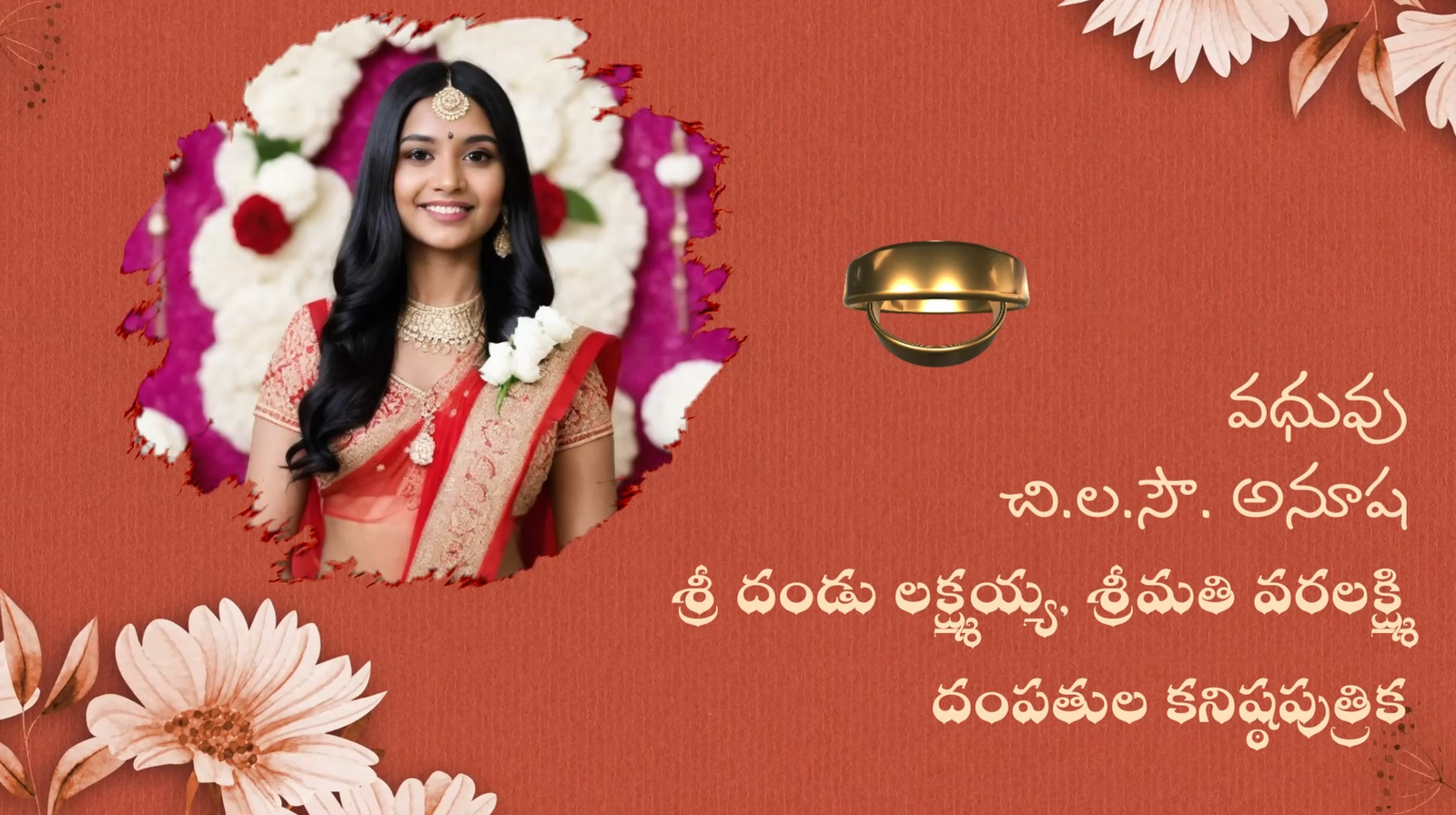 3347 Ring Ceremony Telugu