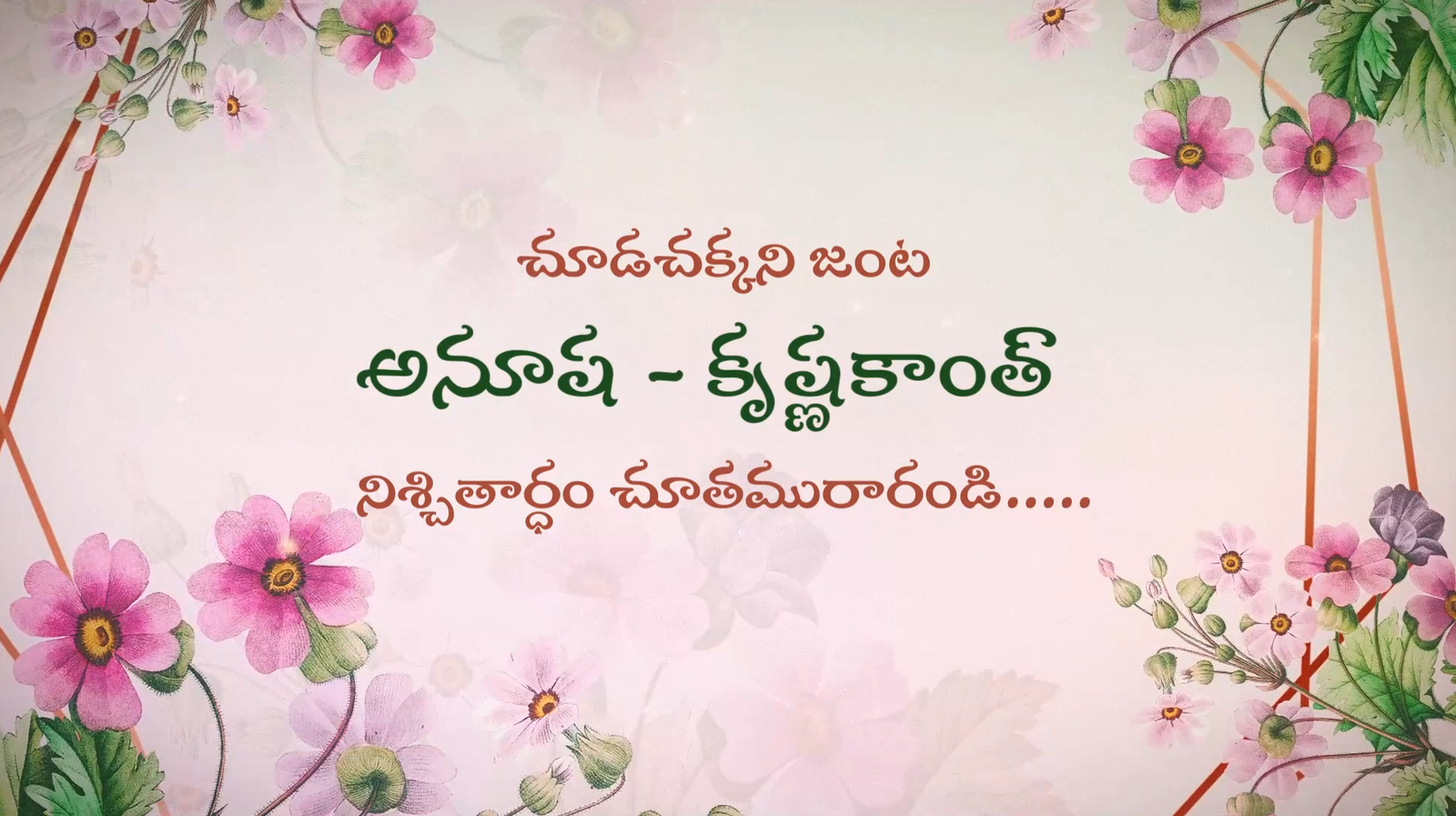 3359 Ring Ceremony Telugu