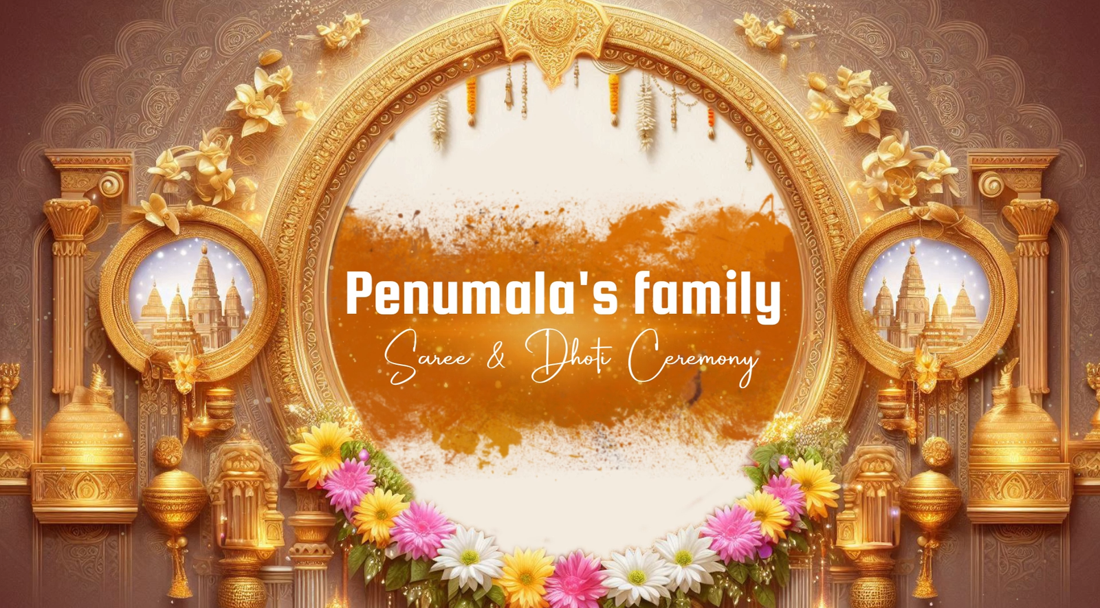 3373 Saree and Dhoti English