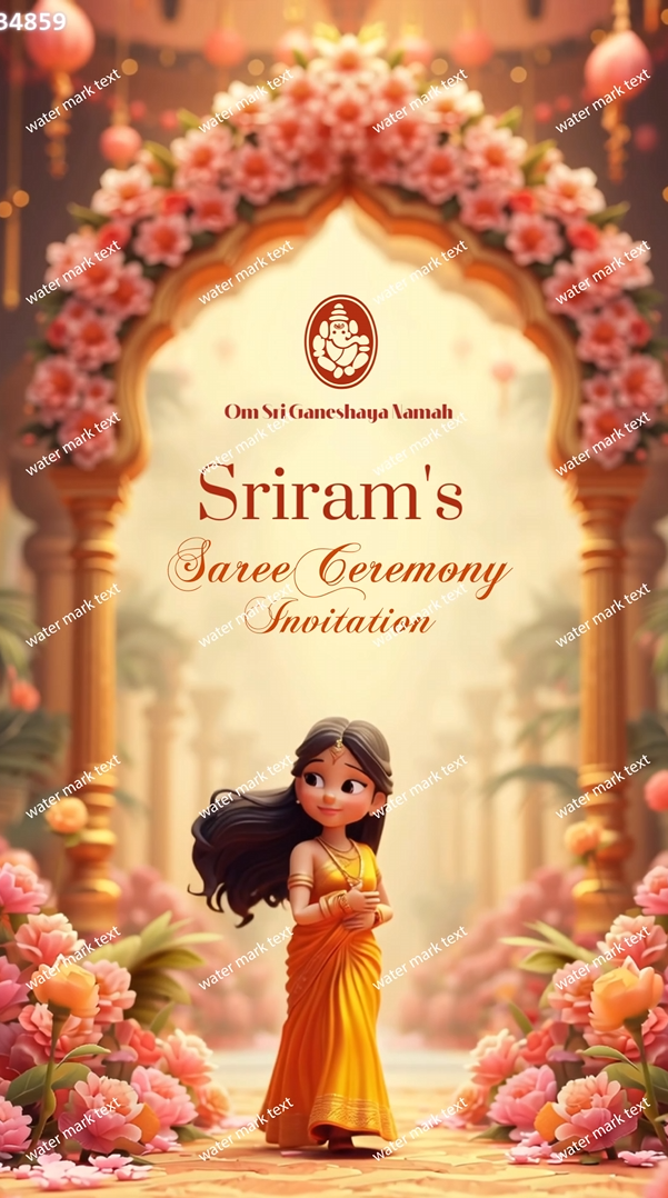 34859 Saree Ceremony English