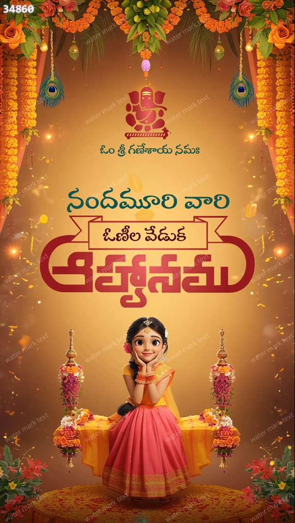 34860 Saree Ceremony Telugu