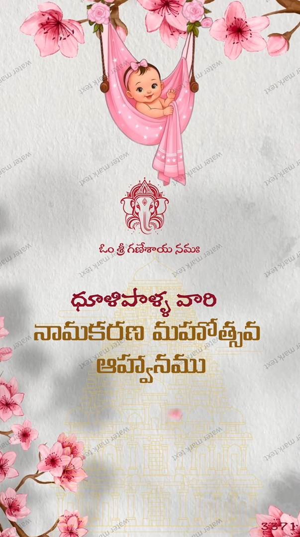 3371 CRADLE CERMONY  Godavari