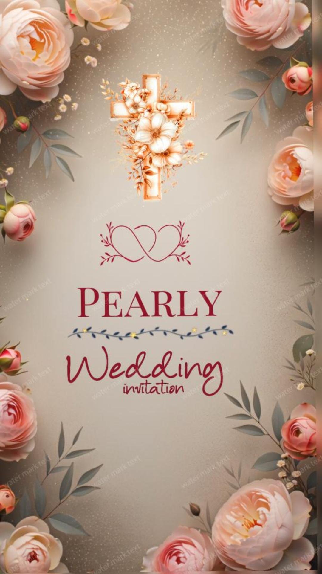 34876 Wedding Invitation Video | Customized Digital Wedding Invitation by MMI Invites
