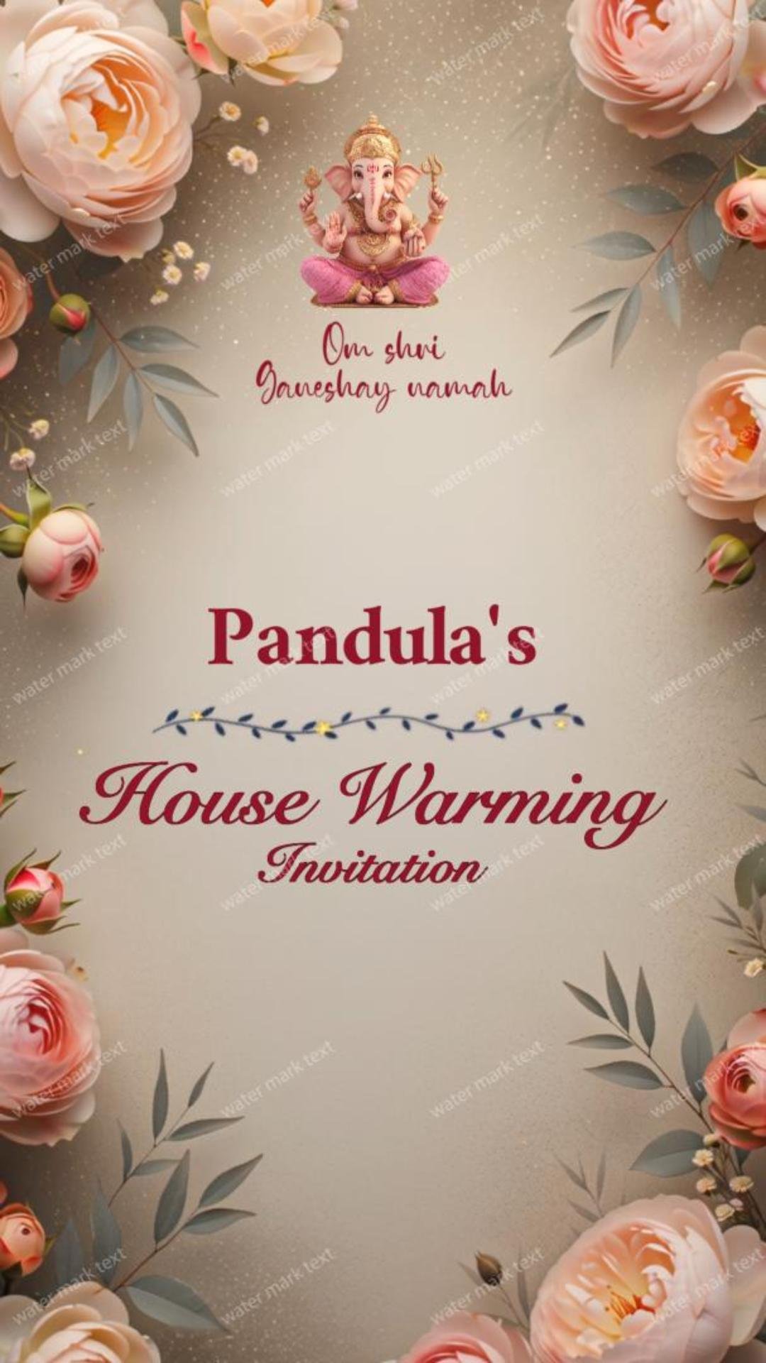 34876 Housewarming Invitation Video