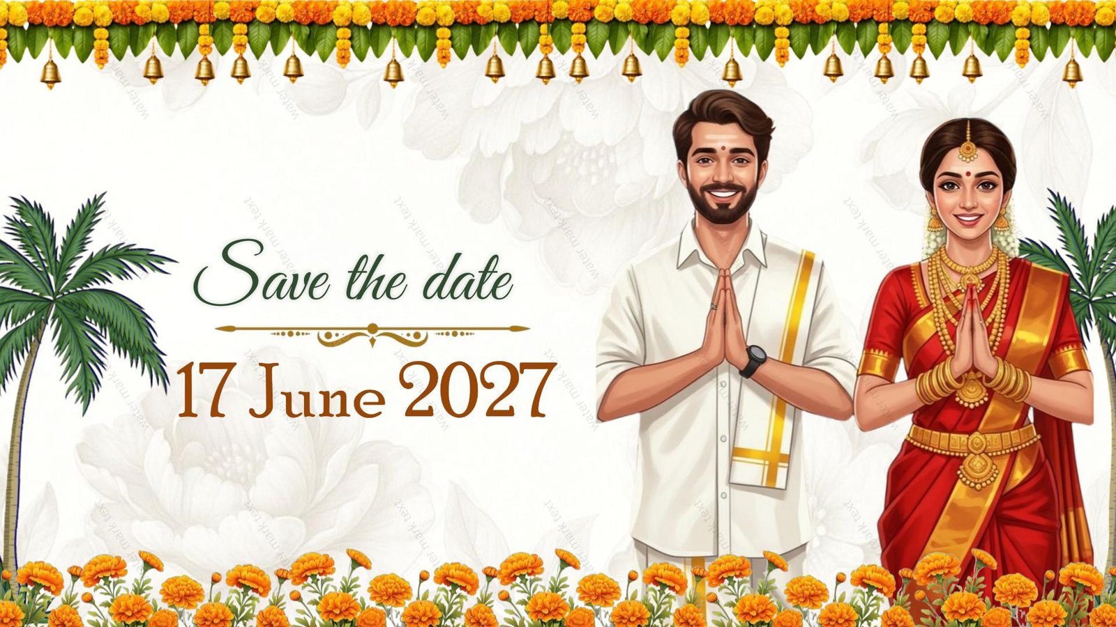 34890 English Wedding Invitation Video by MMI Invites
