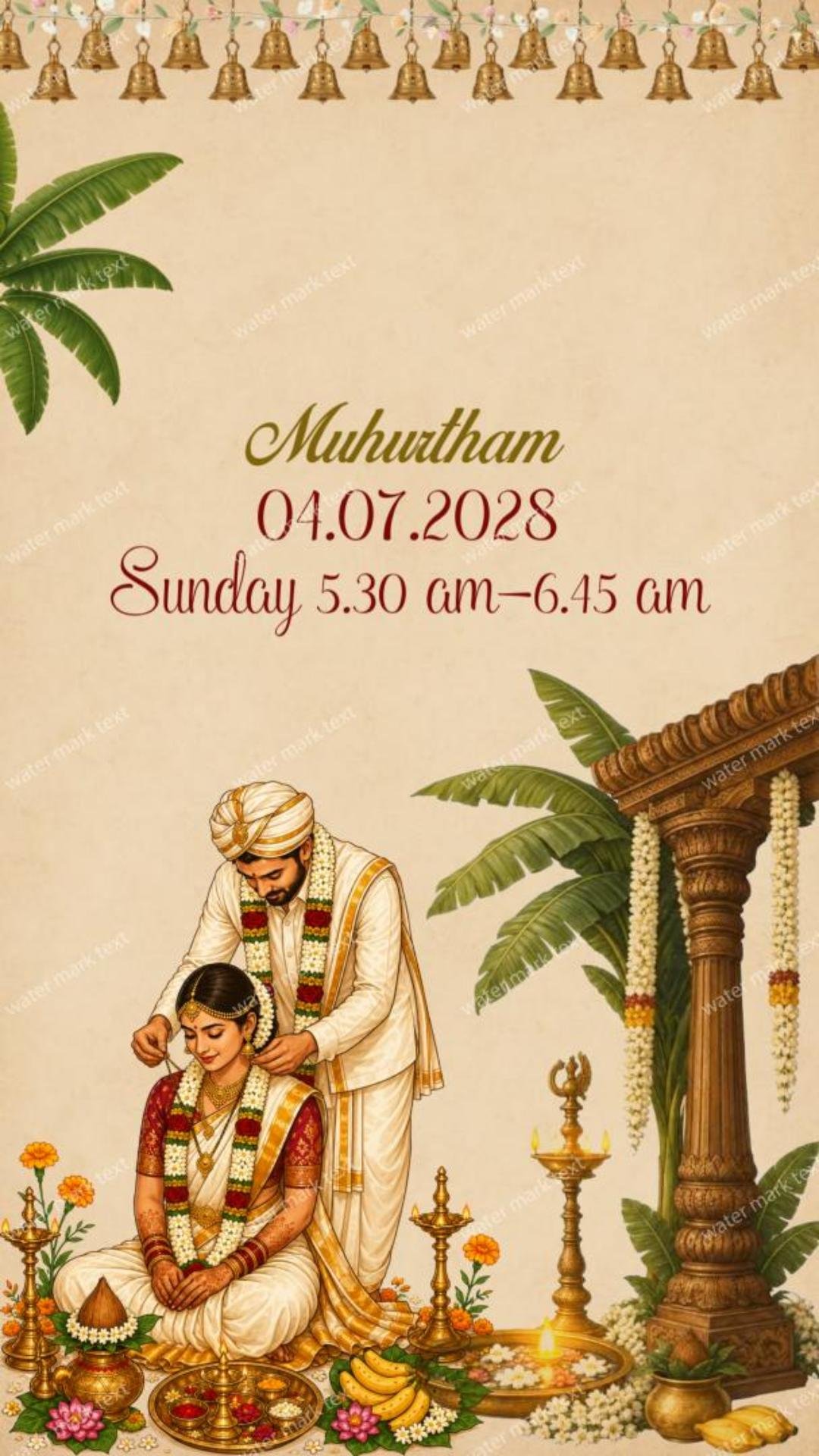 35880 English Wedding Invitation Video | MMI Invites